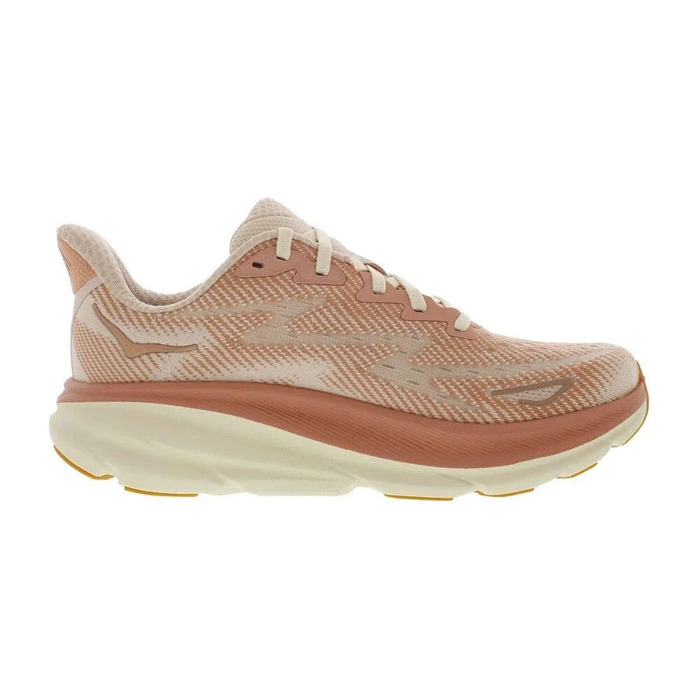 Hoka Women's Clifton 9 Sandstone/Cream 1127896-SNC